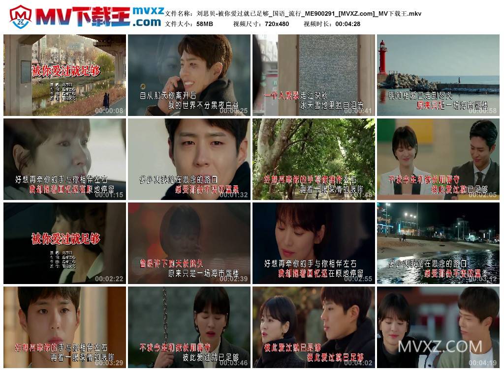 刘思贝-被你爱过就已足够_国语_流行_ME900291